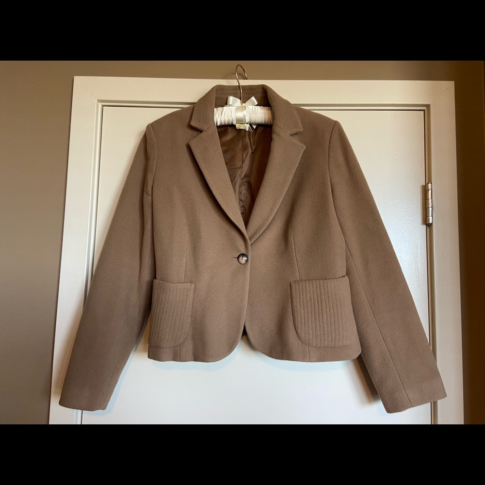 Vintage Harve Benard wool/cashmere camel coat